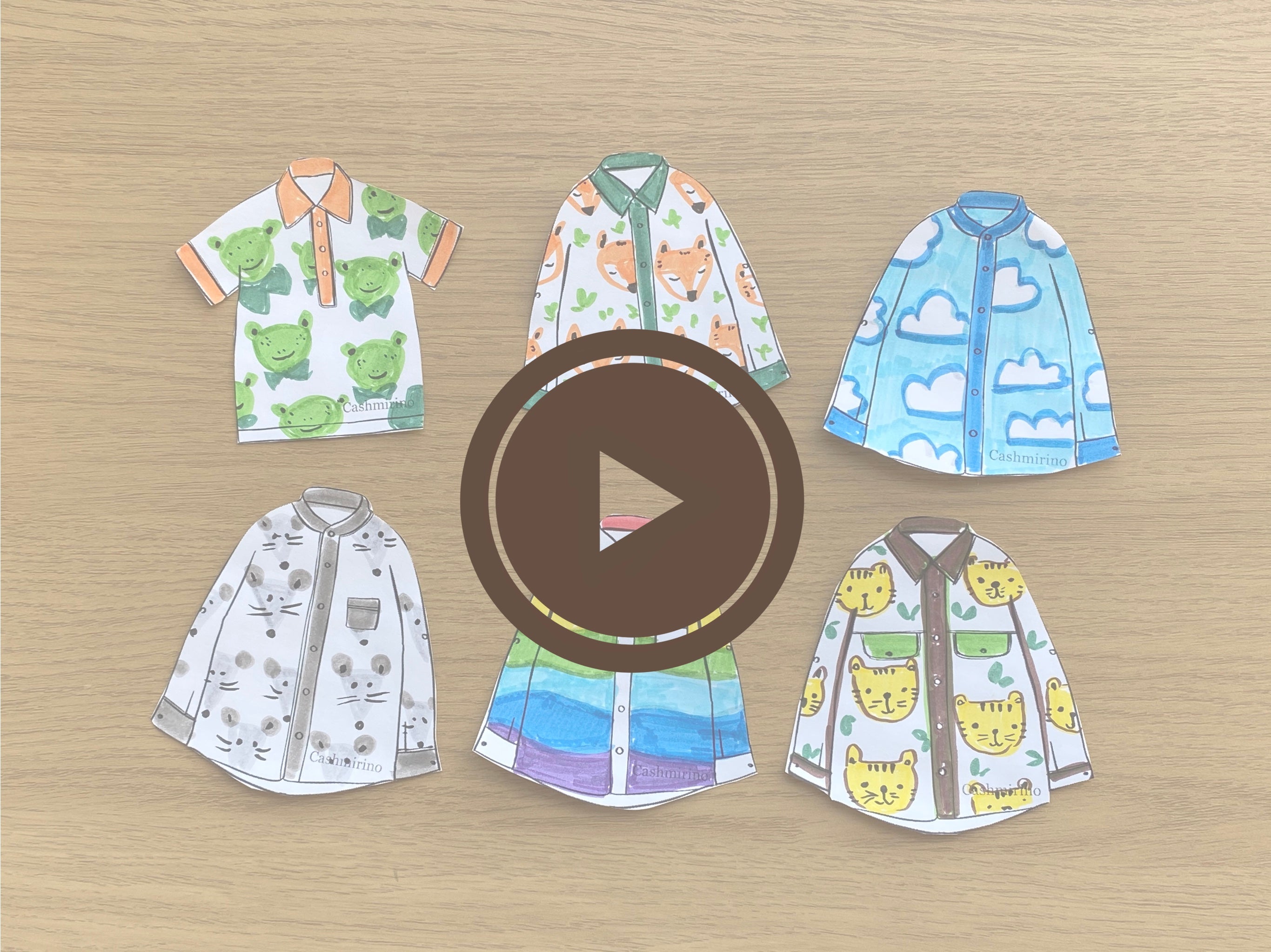 Lessons with Mum: Colouring Shirts