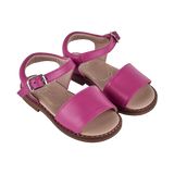 Baby Girl - Leather Classic Sandals With Ankle Strap