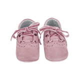 Baby Girl - Lila Suede Ribbon Boots