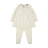 Baby Girl - Baby Girl Cashmere Doll Top & Leggings Set