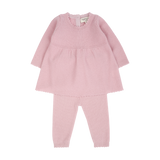 Baby Girl - Baby Girl Cashmere Doll Top & Leggings Set