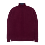 Men - 100% Premium Cashmere High Neck Cable Knit Jumper