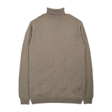 Men - Steve 100% Premium Cashmere Lightweight Roll Neck Jumper