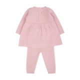 Baby Girl - Baby Girl Cashmere Doll Top & Leggings Set