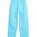 Girl - Daphne 100% Linen Pull-On Trousers with Heart Back Pocket