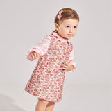 Baby Girl - Brigitte Reversible Set: 100% Corduroy Cotton with Liberty Fabrics