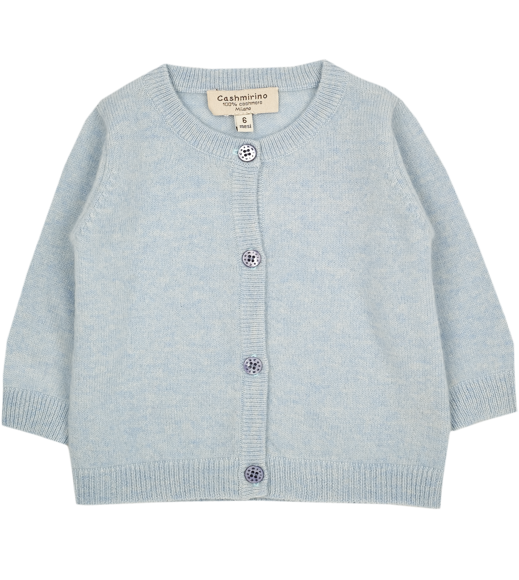 Baby Girl - Sofi 100% Cashmere Crew Neck Everyday Cardigan
