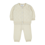 Baby Girl- Kate Cashmere Cardigan & Pull-On Pants Set – Diamond Embroidery