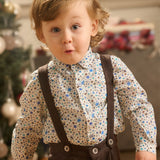 Baby Boy - Davide 100% Cotton Classic Shirt in Playtime Prints