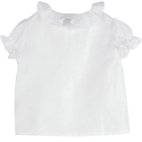 Baby Girl - Joanne Linen Short Sleeve Blouse