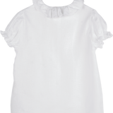 Girl - Joanne Linen Short Sleeve Blouse