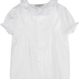 Girl - Joanne Linen Short Sleeve Blouse