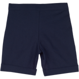 Cashmirino baby boy navy blue linen cotton Bermuda short