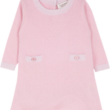 Baby Girls - Valetta Cashmere 2-Piece Set with Jumper Dress, Joggers & Frill Detail