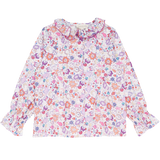 Girl - Callie 100% Cotton Blouse with Pleats in Nature Prints