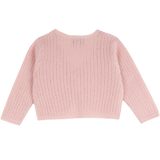 Baby Girl - Brielle Shrug in 100% Cashmere with Braid Stitch Detail