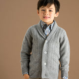 Boy - Kingsley Cable Knit Cashmere Blazer