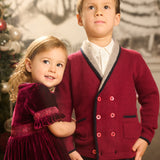 Boy - Nat 100% Cashmere Double Breasted V-Neck Blazer