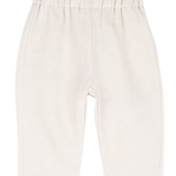Baby Boy - Julius Linen Cotton Blend Pull-On Trousers