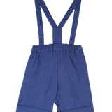 Baby Boy - Philip 100% Linen Shorts with Braces