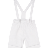 Baby Boy - Philip 100% Linen Shorts with Braces
