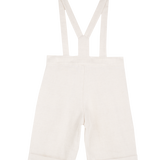 Boy - Philip Linen-Cotton Blend Shorts with Braces