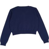 Girl - Cotton Cropped Cardigan