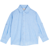 Boy - Davide 100% Cotton Classic Shirt in Nature Prints