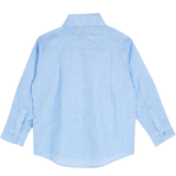 Boy - Davide 100% Cotton Classic Shirt in Nature Prints