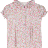 Girl - Trudy 100% Cotton Blouse in Flower Prints