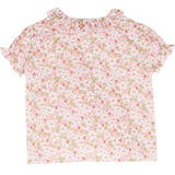 Baby Girl - Trudy 100% Cotton Blouse in Flower Prints