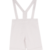 Baby Boy - Oscar Cotton Bermuda Shorts with Braces – Adjustable Waist