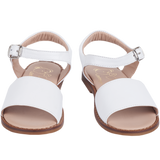 Girl - Leather Classic Sandals With Ankle Strap