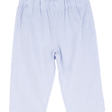 Baby Boy - Columbus Cotton Hand Embroidered Pull-On Trousers