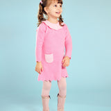 Girl - Merida 100% Cashmere 100% Linen Stitch Dress