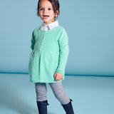 Girl - Neni 100% Cashmere Cardigan with Gathered Waist