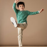 Boy - Nico Classic Crew Neck Jumper in 100% Lightweight Cashmere