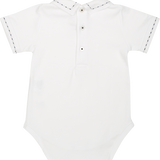 Baby Boy - Alec Pima Cotton Short Sleeve Bodysuit