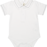 Baby Boy - Alec Pima Cotton Short Sleeve Bodysuit