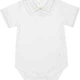 Baby Boy - Alec Pima Cotton Short Sleeve Bodysuit