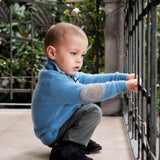 Baby Boy - Sebastian 100% Cashmere High Neck Jumper