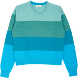 Womens - Giulia Striped 100% Cashmere Jumper