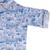 Baby Boy - Davide 100% Cotton Classic Shirt in Playtime Prints