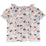 Baby Girl - Trudy Liberty Print Cotton Blouse