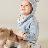 Baby Unisex - The 100% Cashmere Cable Knit Hoodie