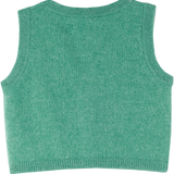 Baby Boy - Benjamin 100% Cashmere V-Neck Sleeveless Cardigan with Pocket