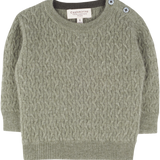Baby Boy - Harry Cable Knit Jumper – 100% Cashmere with Contrast Hem