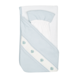 Baby Boy - Matteo 100% Cotton Hooded Towel Set – Ball Embroidery