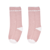 Baby Girl - Georgey Cotton Socks With Contrasting Borders And Crochet Detail