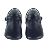 Baby Boy - Arthur 100% Leather Crawling Shoes with Cut Outs